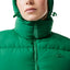 Lacoste W Stowable Hood Puffer Jacket Green