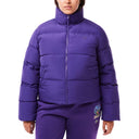 Lacoste W Stowable Hood Pufferjacke Lila