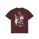 Last Resort AB Fig 16 S/S Tee Fig Red White