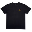 Ministry Of Concrete μαύρο oversized βαμβακερό t-shirt με κεντημένο έμβλημα talisman στο στήθος