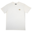 Ministry Of Concrete Talisman oversized t-shirt σε off white χρώμα από βαμβάκι με κεντημένο έμβλημα στο στήθος