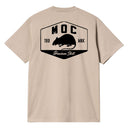 Moc Gas Station Tee Beige