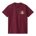 Moc Gas Station Regular Fit Tee Burgundy