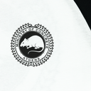 Logo of 'Ministry of Concrete Athens' featuring a rat and laurel wreath on a white background