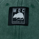 MOC Label 1 Cap - Washed Forest Green