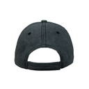 Black baseball cap on a white background
