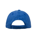 Blue baseball cap on a white background
