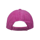 Pink baseball cap on a white background