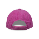 Pink baseball cap on a white background