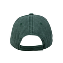 Dark green baseball cap on a white background