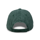Green baseball cap on a white background