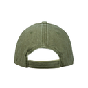 Green baseball cap on a white background