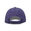 Purple baseball cap on a white background