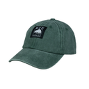 Green cap with a logo on a white background