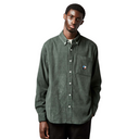 Parlez Quest Cord Shirt Army Green