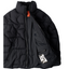 Parra Boring Village Puffer Jacket Black