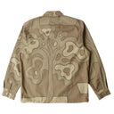 Parra Fruit Tree Camo Shirt Jacket Tan