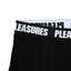 Pleasures Boxer Briefs 2 Pack Black White