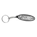 Pleasures Bubble Logo PVC Keychain Black