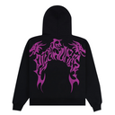 Pleasures Dragon Zip Hoodie Black