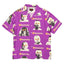 Pleasures Head Button Down Purple