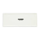 Pleasures Logo Ceramic Tray White