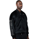 Pleasures Unquote Velour Jacket Black