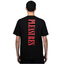 Pleasures Vertical Tee Black