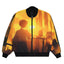 Pleasures x Neon Genesis Evangelion Humanoid Reversible Bomber Black