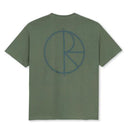 Polar Stroke Logo Tee Jade Green