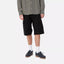 Carhartt WIP Regular Cargo Short Black Rinsed