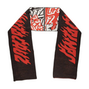 Santa Cruz Handled Scarf Black Red White