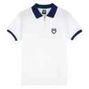 Santa Cruz Oregon Polo T-Shirt White Blue