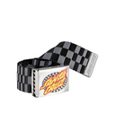 Santa Cruz Oval Check Flame Belt Black