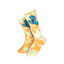 Santa Cruz Screaming Hand Tie Dye Sock Washed Apricot Tie Dye