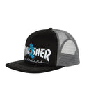 Santa Cruz x Thrasher Mesh Cap Screaming Logo Trucker Black Grey