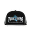 Santa Cruz x Thrasher Mesh Cap Screaming Logo Trucker Black Grey