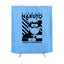 Shower Of The Nerds Naruto Shower Curtain Sielle Black 180x180