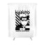 Shower Of The Nerds Naruto Shower Curtain White Black 180x180