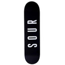 Sour Army Skateboard-Deck, Schwarz, 8,0 Zoll