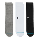 Stance – Icon Crew-Socken, 3er-Pack, mehrfarbig