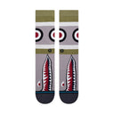 Stance Warbird Crew Socken Grün