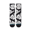 Stance Zombie Hang Crew Socks Black White