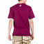 The Hundreds Bar Logo Tee Burgundy