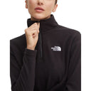 The North Face 100 Glacier Cropped 1/4 Zip TNF Black