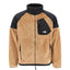 The North Face Women's Versa Velour Jacket Almond Butter TNF Black