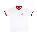 Screw Loose Ringer Tee - White/Red