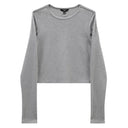 Vans Women's Armanto Knit Long Sleeve Grey Heather